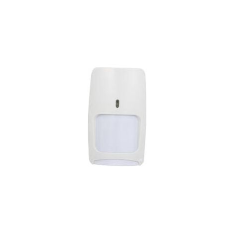 Detector de movimiento infrarrojo y de microondas con tecnología dual con cable, sistema de alarma anti-intrusión de seguridad para el hogar, con inmunidad de montaje en pared para mascotas. (1/4)