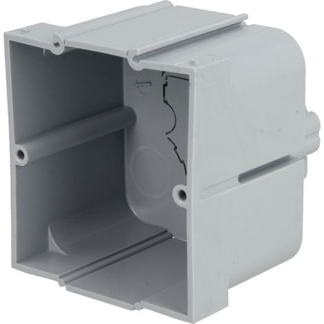 Boîte d’appareil combinée 68 x 70 pour isolation extérieure (1/2)