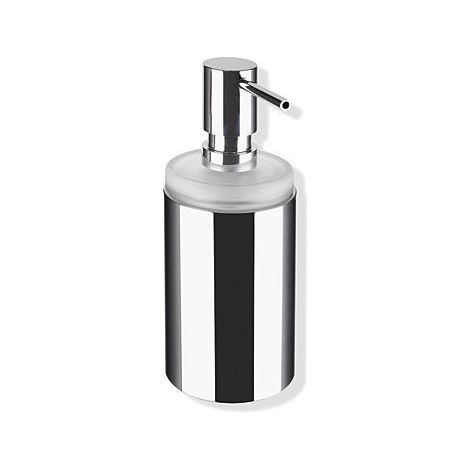 Hewi System 162 Seifenspender 162.06.110540 200ml, Halter verchromt, Glas, satiniert (1/3)