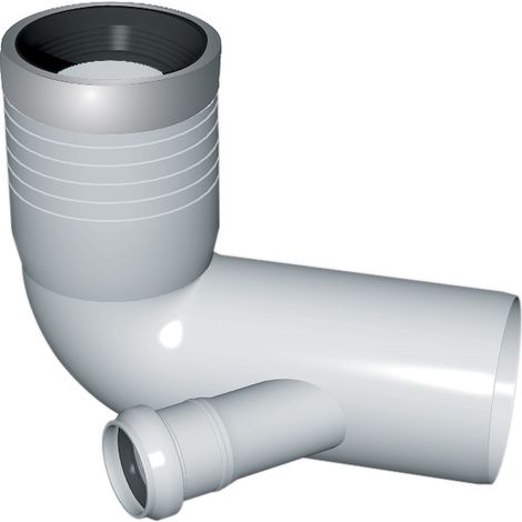 SCELTO DA DESIVERO P.p. curva wc diam.110 c/att.dx50 codice prod: DSV01048 (1/3)