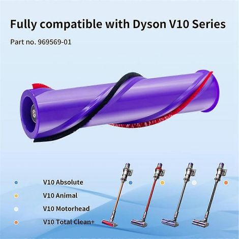 Brosse rotative de rechange pour aspirateur sans fil Dyson V10 Absolute, V10 Animal et V10 Total Clean+ (1/5)