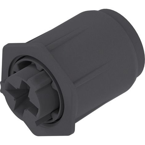Blum Servo -DRIVE Distanzpuffer für Innenschubkasten, Schubkasten-Auszug, Holz, Bohr ø 10 mm, Kunststoff tiefgrau