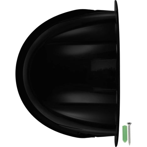 Cache-caméra Extérieur en Plastique Noir pour Caméra de Sécurité, Pare-Soleil Simple et Robuste, Protection Pluie et Poussière, Usage Extérieur Polyvalent (1/5)