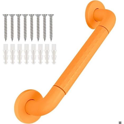 HOXILEELEO - Barre d'appui 50 cm en acier inoxydable antidérapante pour salle de bain, toilettes, escaliers – 50 cm (1/4)