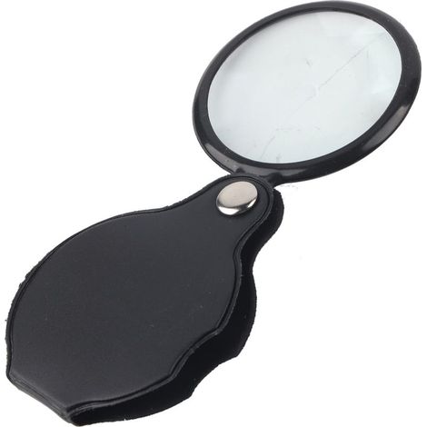 Loupe de lecture - 1 pièce [diamètre 50 mm] portable et pliable (1/5)