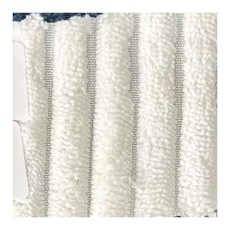 Solid color corduroy bohemian farmhouse style orange-green gradient throw pillowcase for living room decoration -- 45x45 -- off-white