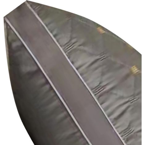 Coussin d'oreiller Hilton en microfibre plumeuse, gris étoilé, pour hôtel, maison, nuque, étudiant, 800g, oreiller ergonomique unique. (1/5)