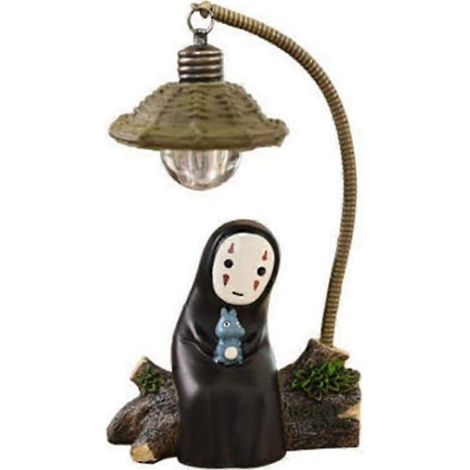 Le Voyage de Chihiro No Face Man Lampe de table Chi Hiro Lampe de bord Miyazaki Hayao Anime Kaonashi Barnpresent Leksak Heminredning Hantverk Décoration Sömn (1/5)