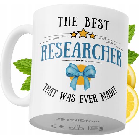 Taza de café/té divertida y humorística para investigadores. Taza con diseño gráfico y texto gracioso para cumpleaños, santos y días festivos. Taza premium para ocasiones especiales en casa, la oficin (1/5)