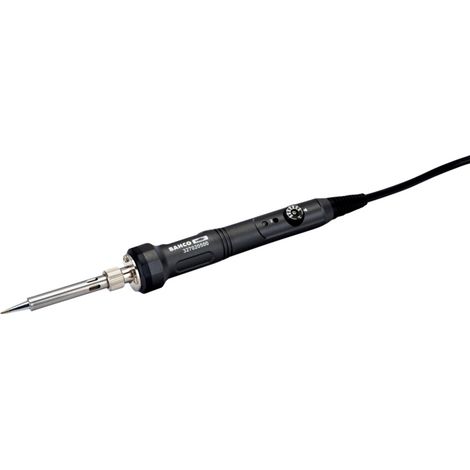 Bahco Temperaturgesteuerte Lötkolben mit Euro-Stecker und Lötstand, 50 W, 200 bis 500 °C