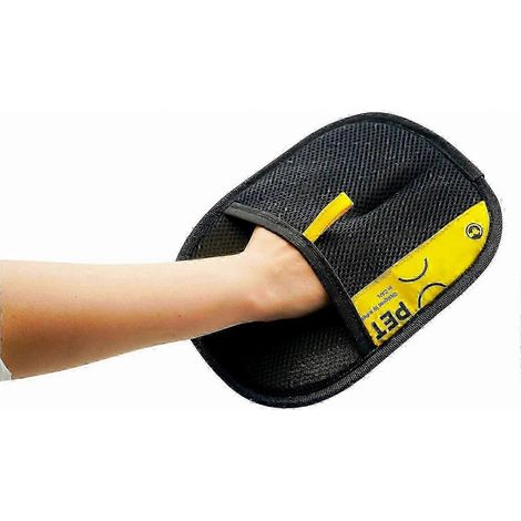 Gants réutilisables pour enlever les poils d'animaux avec brosse électrostatique intégrée, idéaux pour les chats et les chiens, les meubles, les tapis et les vêtements. Lavables. (1/5)