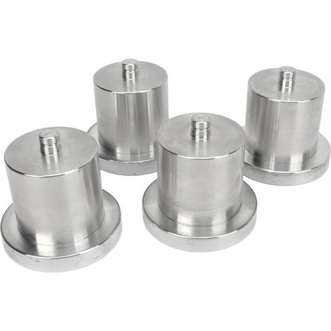 4 Coussinets de Cric Adaptateur Point de Levage pour Entretien Réparation, Patins de Levage pour Auto, Lot de 4, Remplacement Universel (1/5)