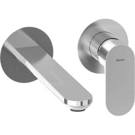 Ravak Eleganta - Mitigeur de lavabo encastré, 2 trous, chrome X070212 (1/3)