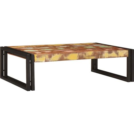 Badregal mit Regal Mehrfarbig 80 x 50 x 23 cm Massives Altholz