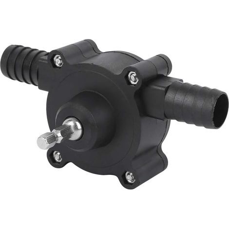 Pompe de forage à main, pompe de forage électrique à main, pompe à transfert d'eau liquide auto-amorçante Mini pompe centrifuge portable (1/5)