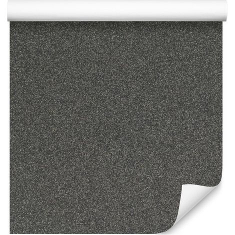 Papier peint à paillettes graphite pour salon et chambre 50x1000 cm (1/5)