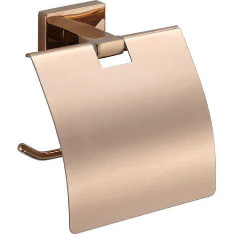 Mexen Arno soporte para papel higiénico, oro rosa - 7020733-60 (1/2)