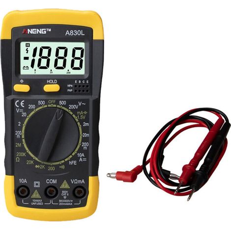 Multimetre Lcd Numerique, Multimetre Testeur Cc