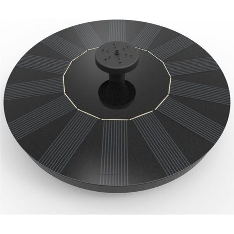 Fontana da giardino, Solatec Fontana Solare Pompa ad energia solare 1,4 W - Pompa sommersa per laghetto, piscina, giardino, acquario. (1/4)