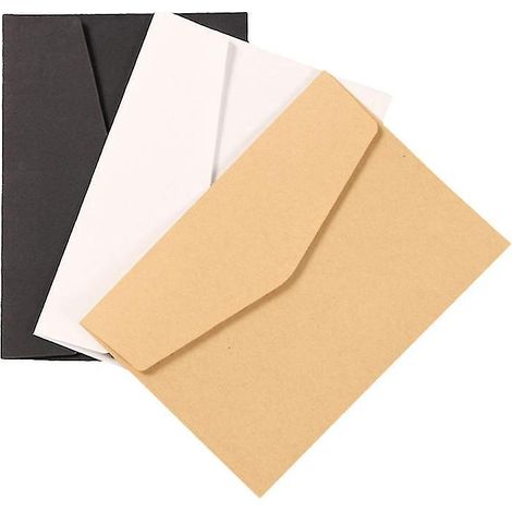 24 enveloppes en papier kraft (1/3)