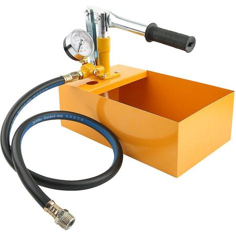 Pompe De Test De Pression Hydraulique - 25 Kg - Pour Tubes Et Installations Sanitaires - 1 Pièce (1/5)