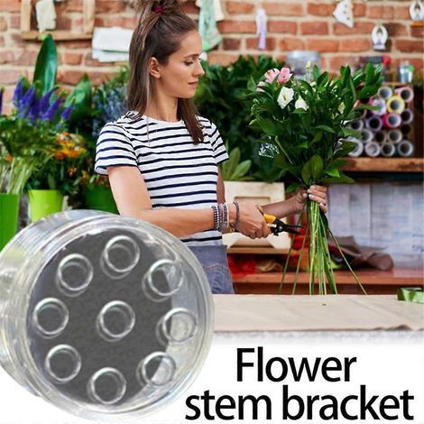 Support de tiges Ikebana en spirale, grille florale réutilisable pour vase, S-- (1/5)