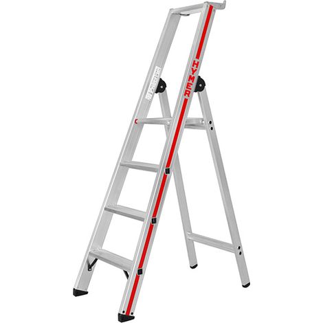 Escabeau 4 marches - Hauteur atteignable 2.93m - 8026/4 (1/5)