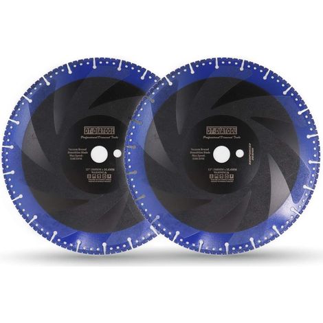 Diamant Trennscheiben 300 mm Stahlbeton Metall Alu PVC 2 300mm (1/5)