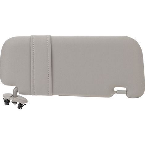 Pare-soleil en tissu gris, miroir de protection avec maquillage de remplacement pour Toyota Corolla 2007 à 2013 gauche 74320-02F60-E0 (1/5)