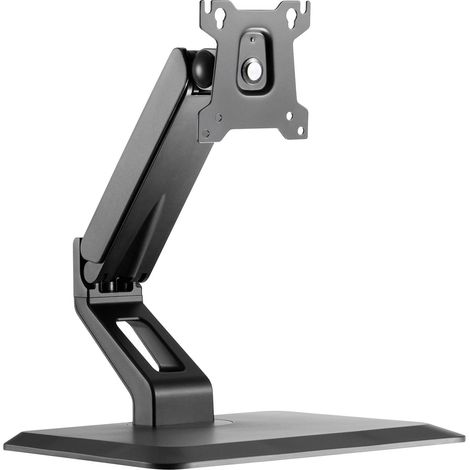 My Wall HL 17 L Support de table pour écran noir sur pied, mobile, rotatif, inclinable, réglable en hauteur, rotatif Y777622 (1/5)