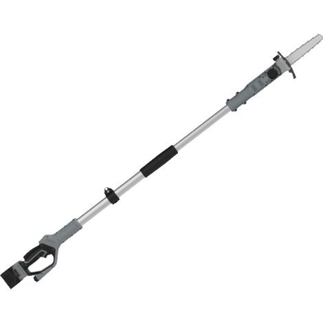 POTATORE MOTOSEGA 8" A BATTERIA ASTA TELESCOPICA 2,5-3,5m 2 BATTERIE 21,6V 4Ah VOLPI