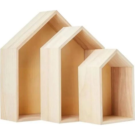 Scaffali artemio legno dimensioni varie design impilabile