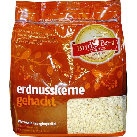 10x 1kg gehackte Erdnusskerne Vogelfutter Wildvögel Premiumqualität Erdnüsse 10kg (1/2)