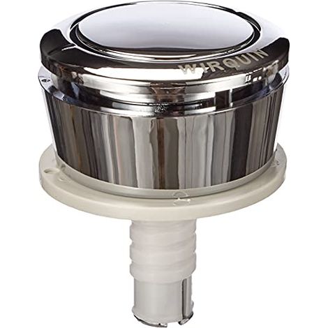 Wirquin 19007001 Jollyflush Single Flush cromato wc pulsante, multicolore (1/4)