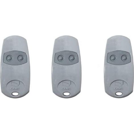 Set di 3 telecomandi CAME TOP432EE a 2 canali, radiocomando 433,92 MHz, 3 pezzi, alta qualità, originali