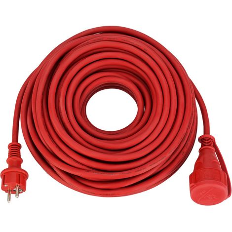 Verlängerungskabel Außen 10 m H07RN-F 3G1,5mm², rot Verlängerungskabel (1/3)