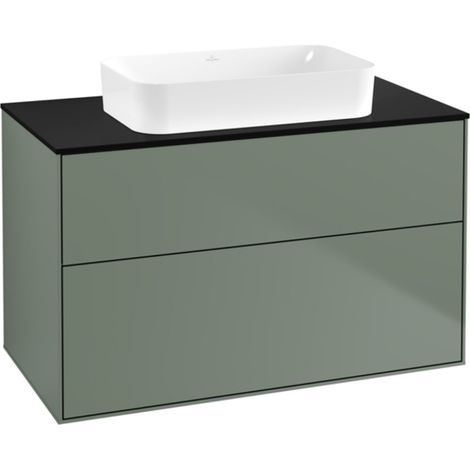 Villeroy & Boch Finion meuble sous lavabo, 2 tiroirs, lavabo (1/5)