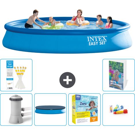 Intex Piscina Easy Set Rotonda - 457x84 cm - 7-pezzi  S231