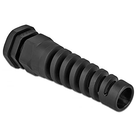 DELOCK PRESSE-ÉTOUPE PG13,5 AVEC SERRE-CÂBLE NOIR 60345