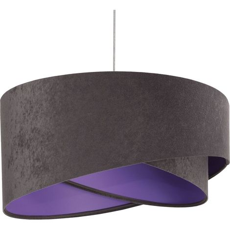 Suspension asymetric 060-077 - Gris, violet