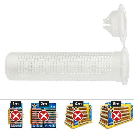 Polypropylensieb „SH 16-330“, geeignet für M8- und M10-Stangen Ø16x330mm (Karton mit 100 Einheiten)