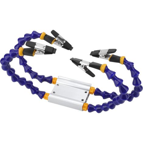 Sale Ha Ha ABS ABS Flexible ALLIME ALLIAME ALLIAGE BASE THIRD HAND Sale Tool with Removable Rubber Cover 4pcs ARM Flexible The Flexible Arm Is Made of ABS Material, Which Is Lightweight.