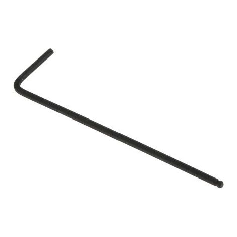 Facom – Clé Allen en L 1.5mm – Tête sphérique – Bras long – Acier au silicium – Pour espaces confinés