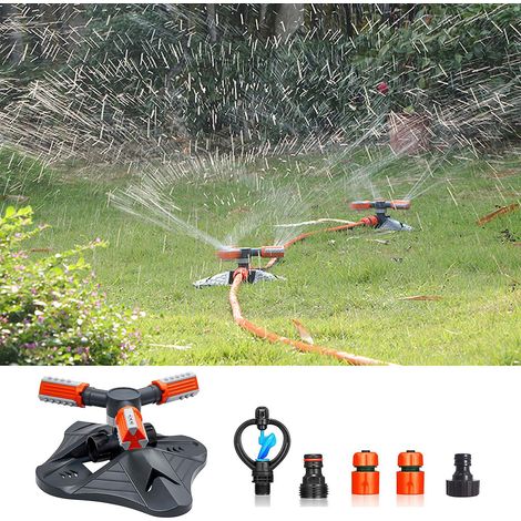 Arroseur à impulsion rotatif pour jardin et pelouse, système d'arrosage par tuyau d'arrosage (1/5)
