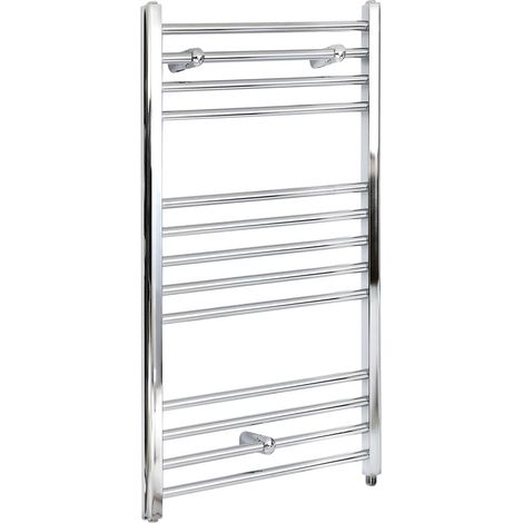 Hudson Reed Kent - Sèche-Serviettes Design Électrique Moderne Plat - Chromé  - 100 cm x 60 cm