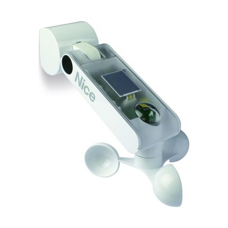 Sensore Vento Sole Luce Pioggia Via Radio Per Tenda da Sole NICE NEMO WSRT NEMOWSRTR01