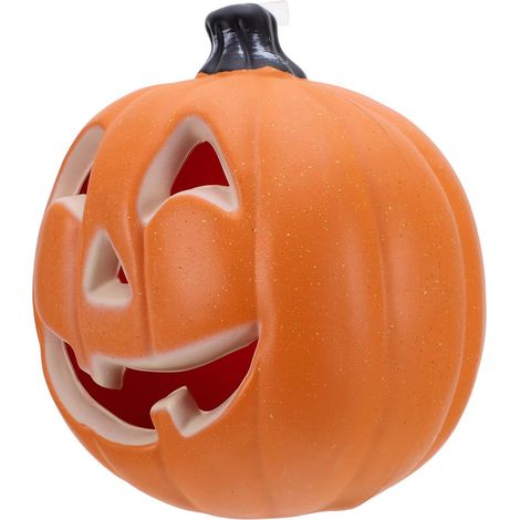 Lampe Citrouille Halloween LED Lanterne Lumineuse Citrouille Décorative Grande Figurine pour Intérieur et Extérieur (1/5)