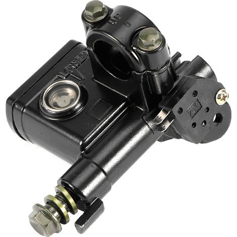 Pompe de maître-cylindre de frein hydraulique avant droit 10mm pour Quad 125cc Dirt Bike ATV (1/5)