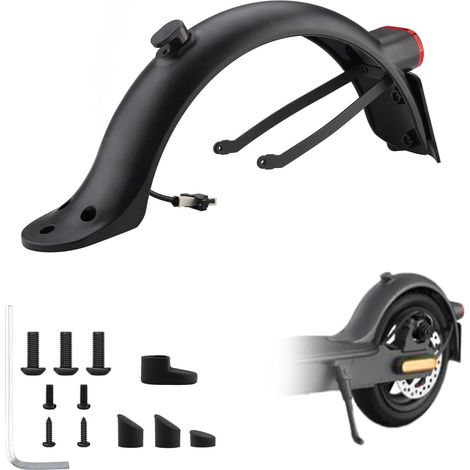 Garde Boue Trottinette Electrique pour Xiaomi M365 / M365 Pro/Pro 2 / 1S Arrière Trottinette Support Métallique Garde-Boue (1/5)