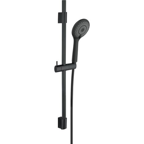 Water Saving Brauseset EDS 70cm schwarz (1/5)